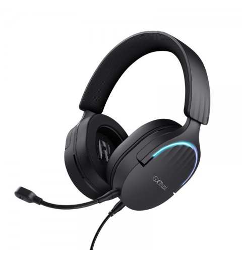 Trust GXT 490 FAYZO Auriculares Alámbrico Diadema Juego USB tipo A Negro