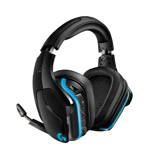 Logitech G G935 Kopfhörer Kabellos Kopfband Gaming Schwarz, Blau