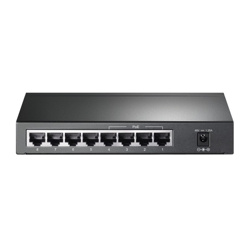 TP-Link TL-SG1008P Gigabit Ethernet (10 100 1000) Power over Ethernet (PoE) Grau