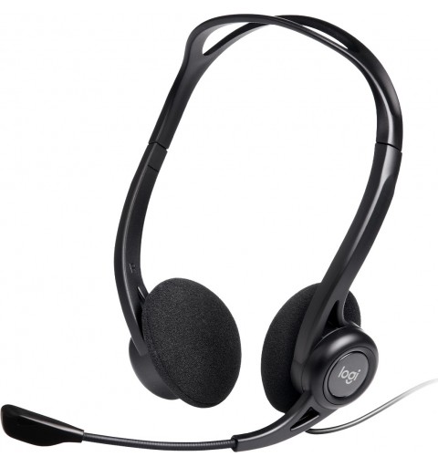 Logitech 960 Auriculares Alámbrico Diadema Llamadas Música USB tipo A Negro