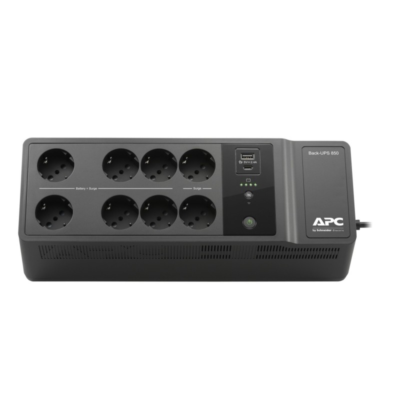 APC BE850G2-IT alimentation d'énergie non interruptible Veille 0,85 kVA 520 W