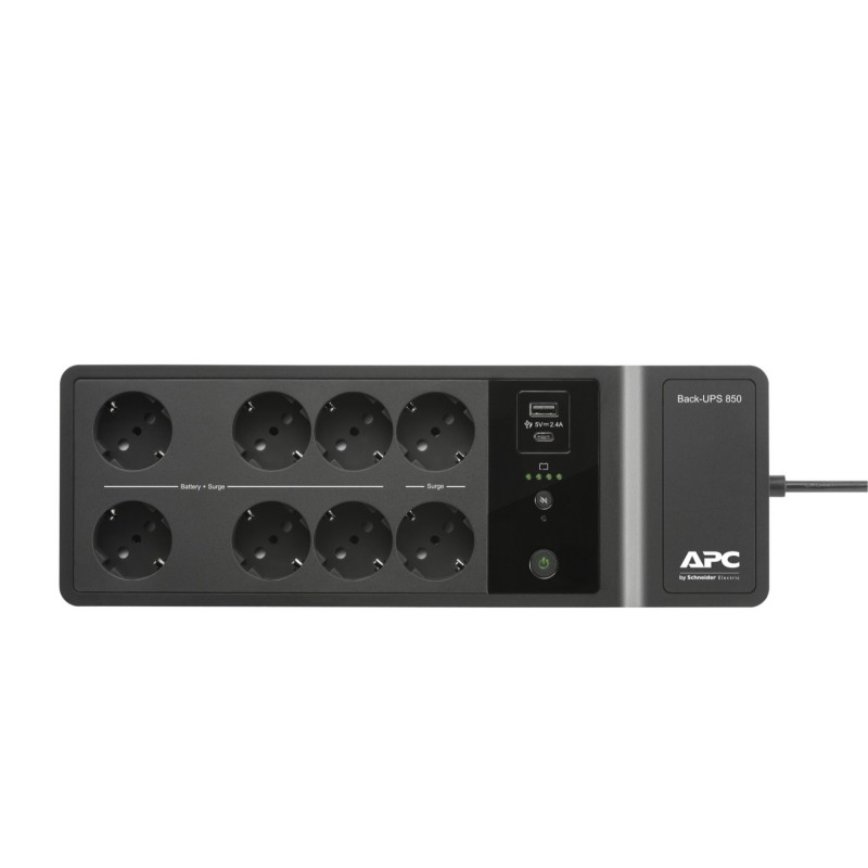 APC BE850G2-IT sistema de alimentación ininterrumpida (UPS) En espera (Fuera de línea) o Standby (Offline) 0,85 kVA 520 W