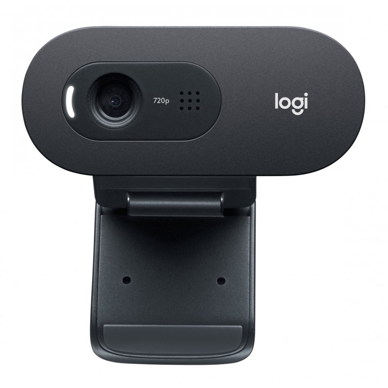 Logitech C505e Webcam 1280 x 720 Pixel USB Schwarz