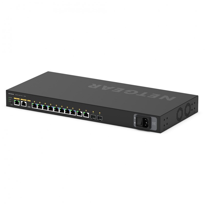 NETGEAR M4250-10G2F Gestito L2 L3 Gigabit Ethernet (10 100 1000) Supporto Power over Ethernet (PoE) 1U Nero