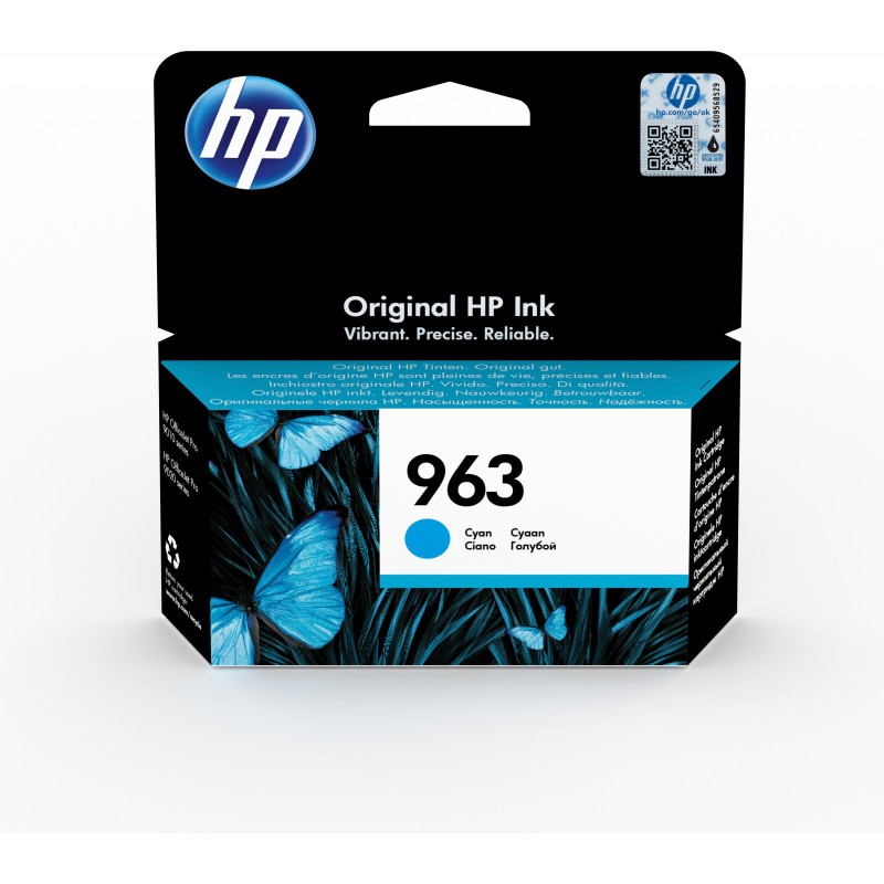 HP 963 Cyan Original Druckerpatrone