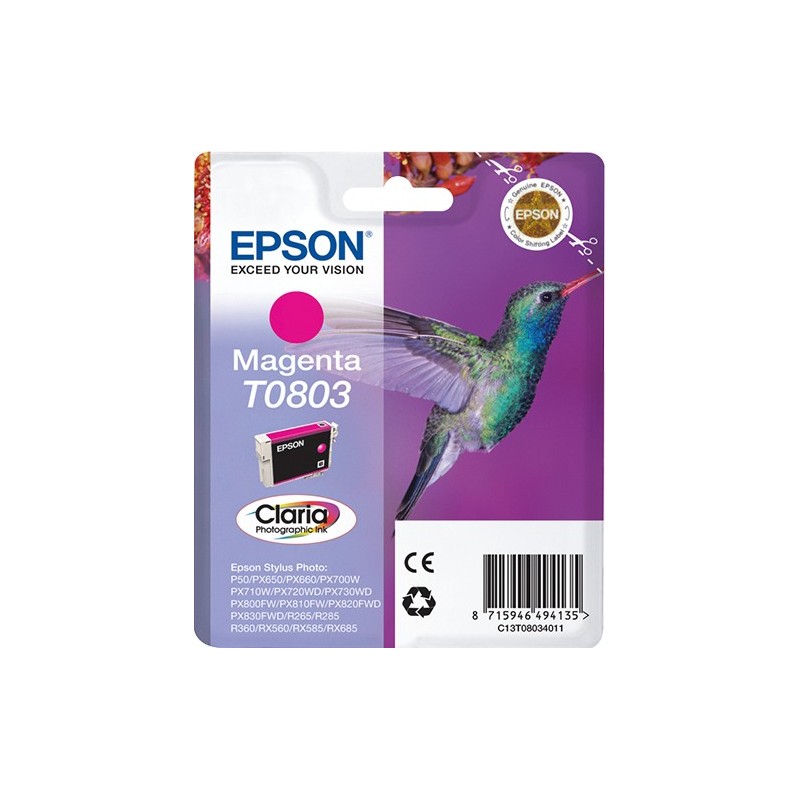 Epson Hummingbird Cartouche "Colibri" - Encre Claria M