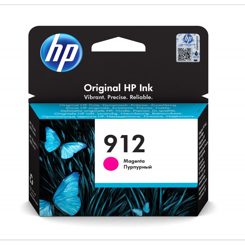 HP Cartuccia di inchiostro magenta originale 912