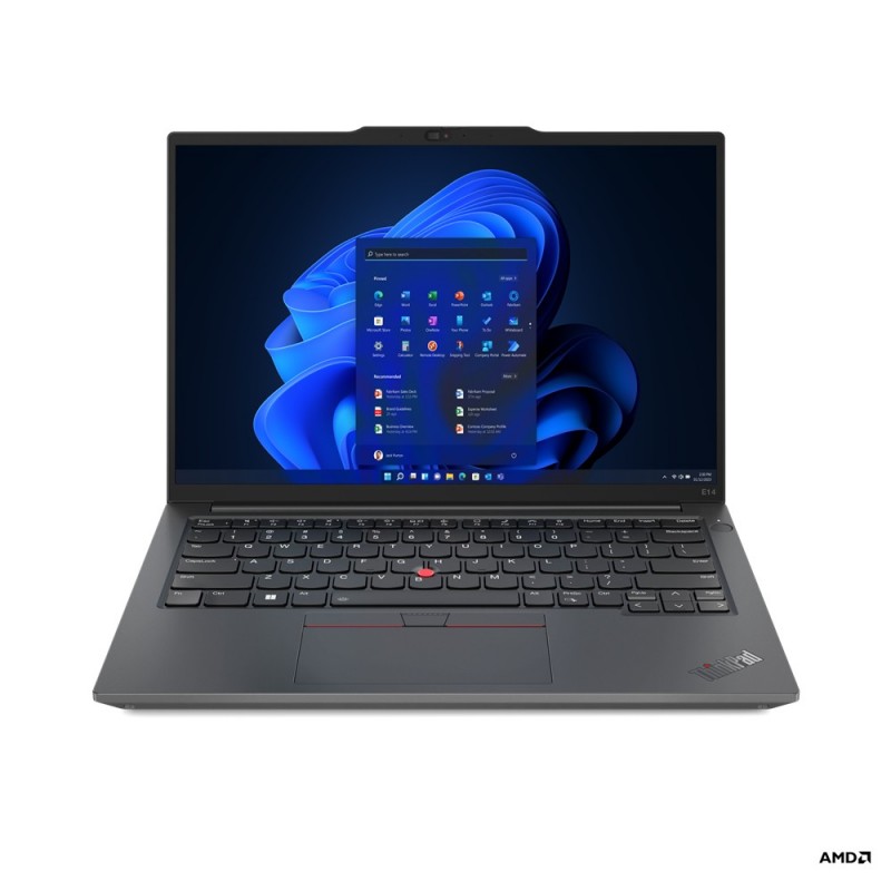 Lenovo ThinkPad E14 Gen 5 (AMD) Ordinateur portable 35,6 cm (14") WUXGA AMD Ryzen™ 7 7730U 16 Go DDR4-SDRAM 512 Go SSD Wi-Fi 6
