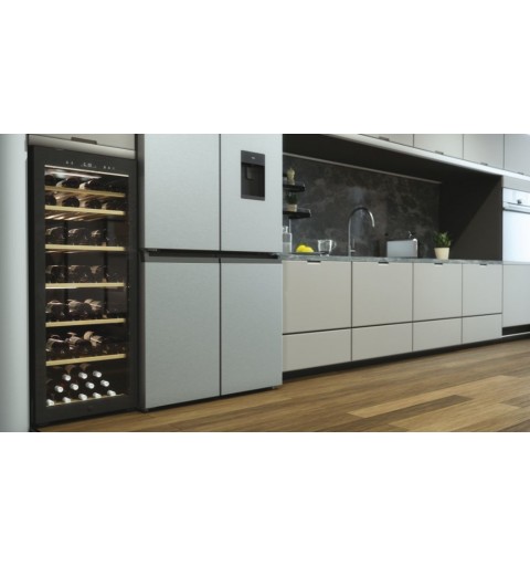 Haier Wine Bank 50 Serie 5 HWS84GA Compressor wine cooler Freestanding Black 84 bottle(s)