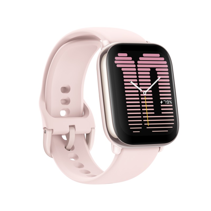 Amazfit Hannover 4,45 cm (1.75") AMOLED Digital 390 x 450 Pixel Touchscreen Pink GPS