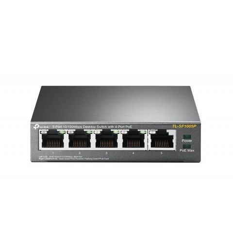 TP-Link 5-Port 10 100Mbps Desktop PoE Switch with 4-Port