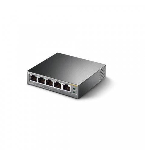 TP-Link TL-SF1005P Non-géré Fast Ethernet (10 100) Connexion Ethernet, supportant l'alimentation via ce port (PoE) Noir