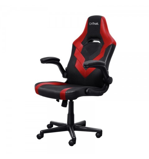 Trust GXT 703R RIYE Silla para videojuegos universal Negro, Rojo