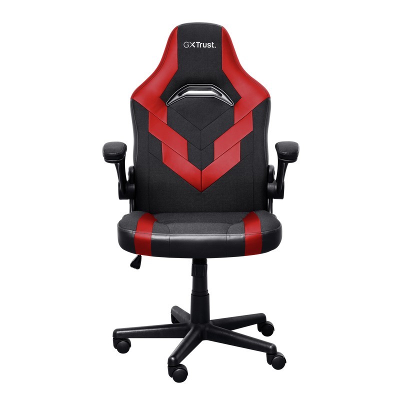 Trust GXT 703R RIYE Silla para videojuegos universal Negro, Rojo