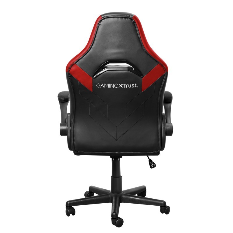 Trust GXT 703R RIYE Silla para videojuegos universal Negro, Rojo