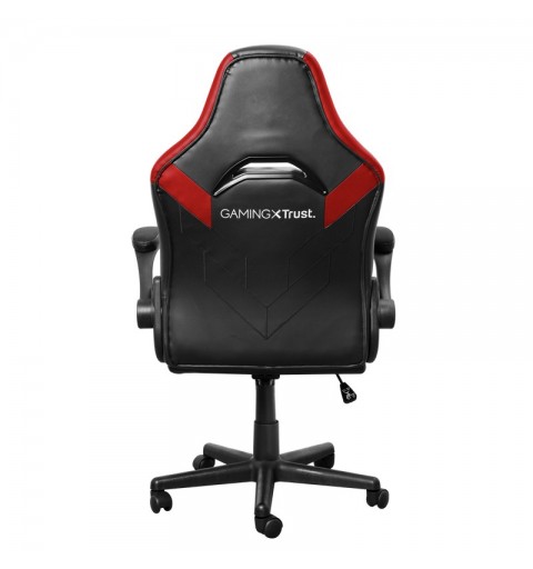 Trust GXT 703R RIYE Silla para videojuegos universal Negro, Rojo