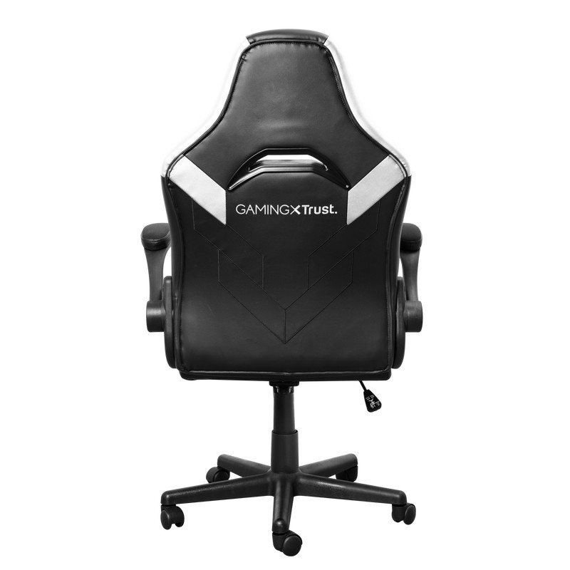 Trust GXT 703W RIYE Silla para videojuegos universal Negro, Blanco