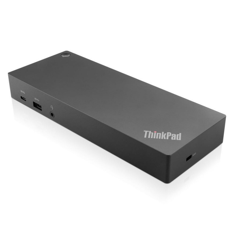 Lenovo 40AF0135IT base para portátil y replicador de puertos Alámbrico USB 3.2 Gen 2 (3.1 Gen 2) Type-C Negro