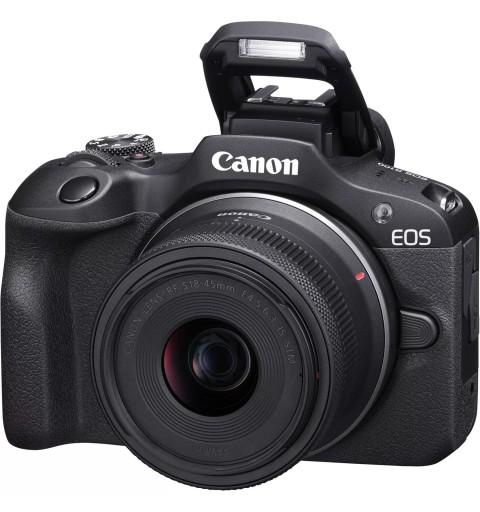 Canon EOS R100 + RF-S 18-45mm F4.5-6.3 IS STM Kit MILC 24,1 MP CMOS 6000 x 4000 pixels Noir