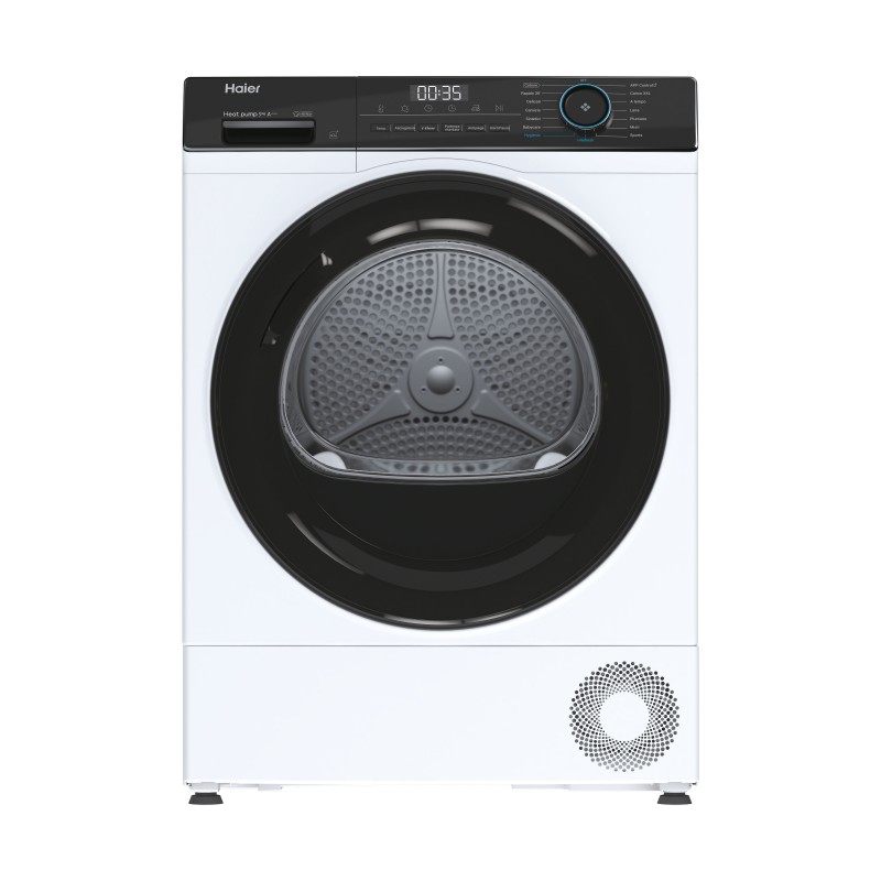 Haier HD90-A3939E-IT Wäschetrockner Freistehend Frontlader 9 kg A+++ Weiß