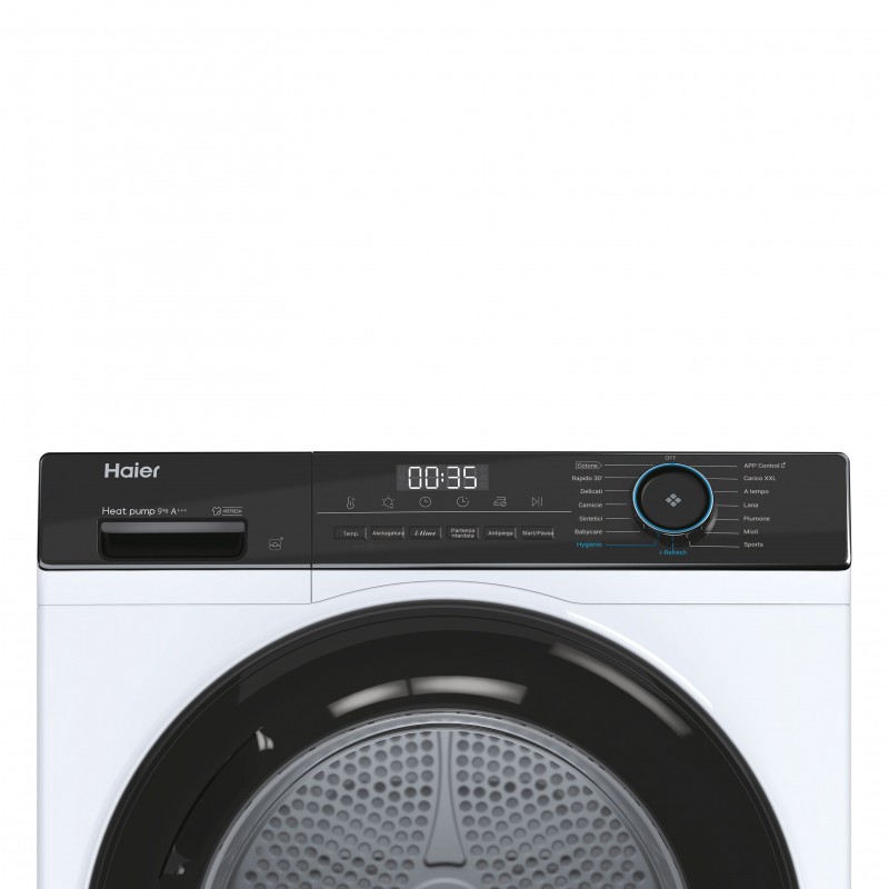 Haier HD90-A3939E-IT Wäschetrockner Freistehend Frontlader 9 kg A+++ Weiß