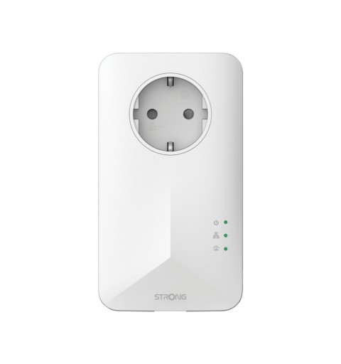 Strong POWERL1000DUOWIFIEUV2 adaptador de red PowerLine 1000 Mbit s Ethernet Wifi Blanco 2 pieza(s)