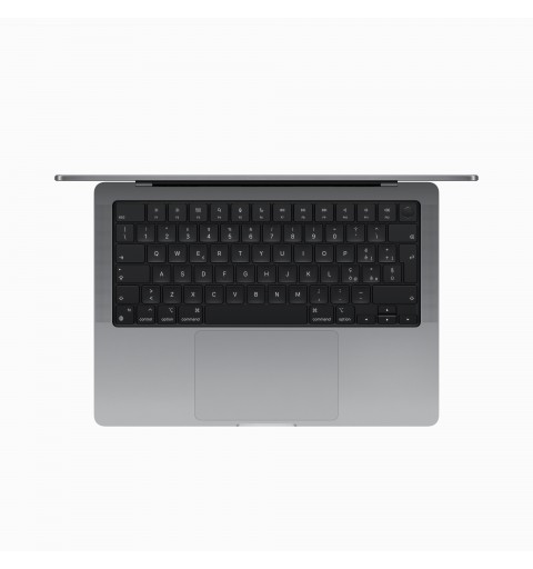 Apple MacBook Pro Laptop 36,1 cm (14.2") Apple M M3 8 GB 1 TB SSD Wi-Fi 6E (802.11ax) macOS Sonoma Grau