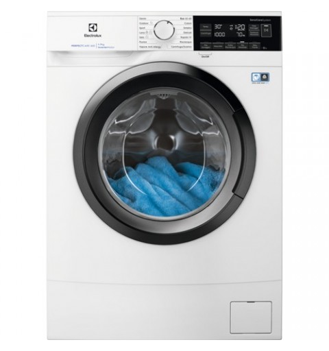 Electrolux EW6S472B machine à laver Charge avant 7 kg 951 tr min Blanc