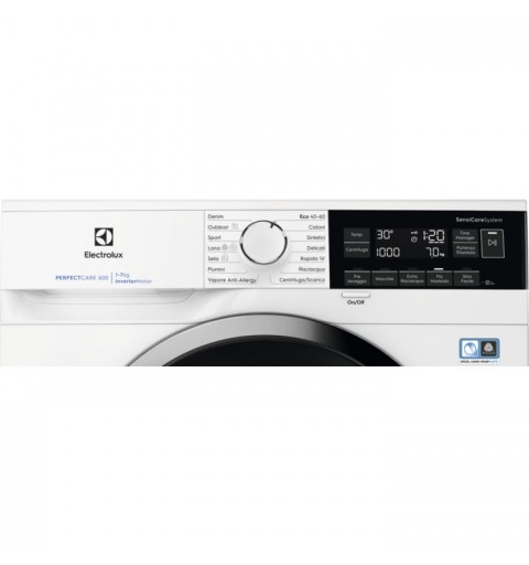 Electrolux EW6S472B machine à laver Charge avant 7 kg 951 tr min Blanc