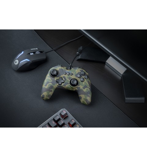 NACON GC-100 Forest Camo Camouflage USB Manette de jeu PC