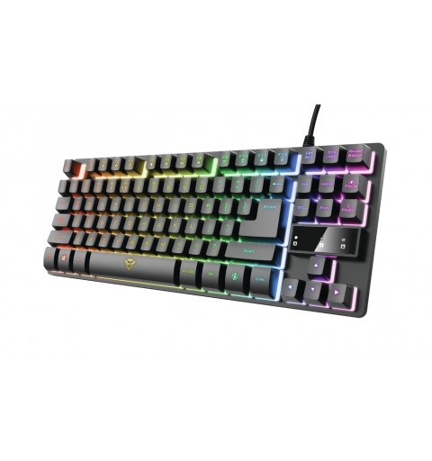 Trust GXT 833 Thado TKL tastiera USB QWERTY Italiano Nero