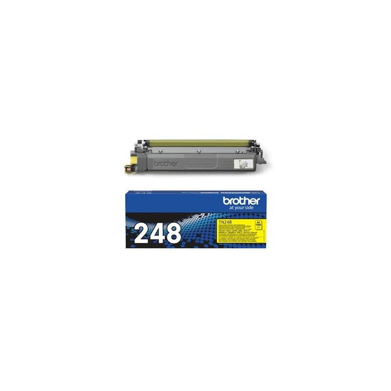 Brother TN-248Y Cartouche de toner 1 pièce(s) Original Jaune