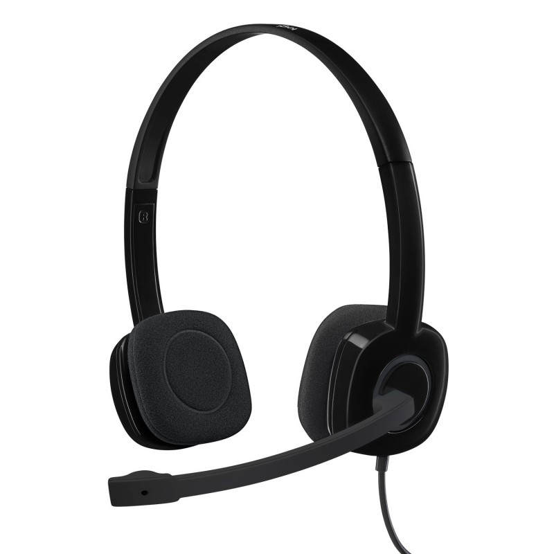 Logitech H151 Auriculares Alámbrico Diadema Oficina Centro de llamadas Negro