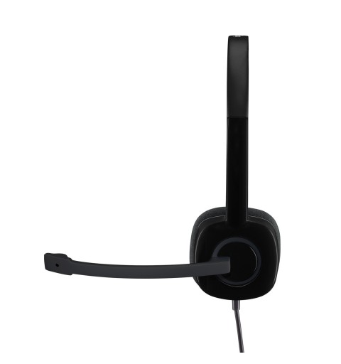 Logitech H151 Auriculares Alámbrico Diadema Oficina Centro de llamadas Negro