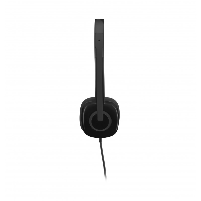 Logitech H151 Auriculares Alámbrico Diadema Oficina Centro de llamadas Negro