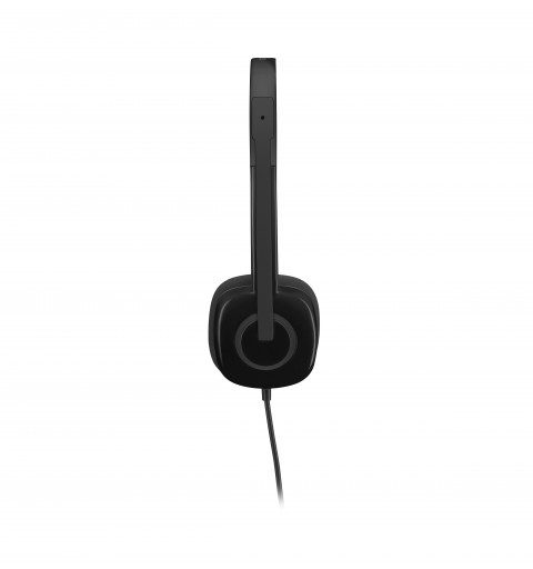 Logitech H151 Auriculares Alámbrico Diadema Oficina Centro de llamadas Negro