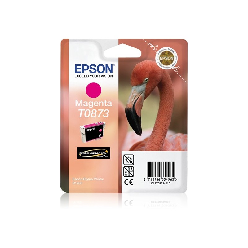 Epson Flamingo Cartouche "Flamant Rose" - Encre UltraChrome Hi-Gloss2 M