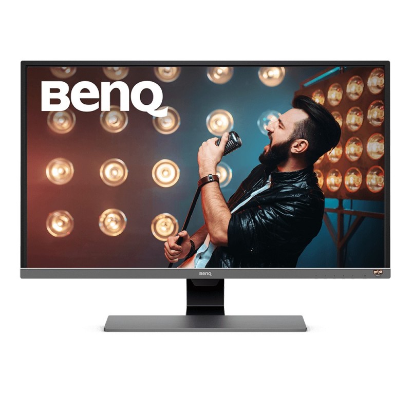 BenQ EW3270U pantalla para PC 80 cm (31.5") 3840 x 2160 Pixeles 4K Ultra HD LED Negro, Gris, Metálico