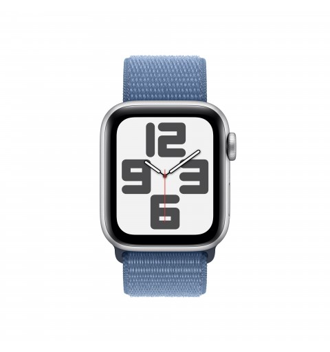 Apple Watch SE OLED 40 mm Numérique 324 x 394 pixels Écran tactile Argent Wifi GPS (satellite)