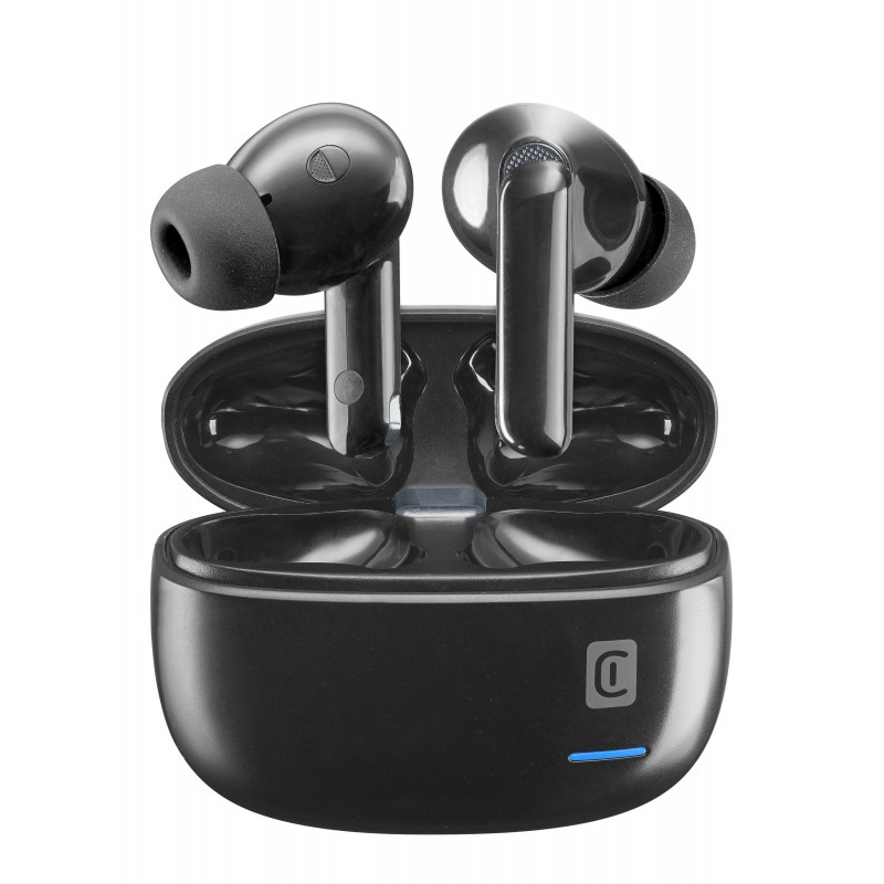 Cellularline ECLIPSE Auriculares True Wireless Stereo (TWS) Dentro de oído Llamadas Música Bluetooth Negro