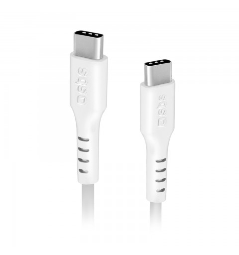 SBS TECABLETCC20W cable USB 1,5 m USB 2.0 USB C Blanco