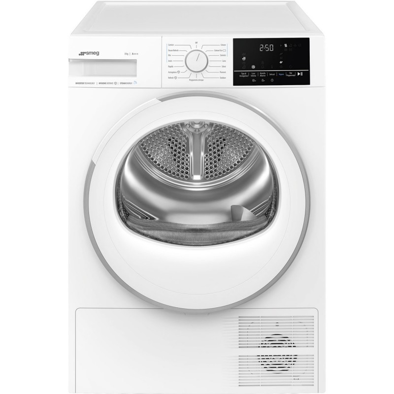 Smeg DN83SE secadora Independiente Carga frontal 8 kg A+++ Blanco