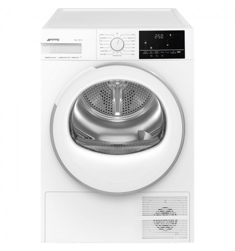 Smeg DN83SE secadora Independiente Carga frontal 8 kg A+++ Blanco