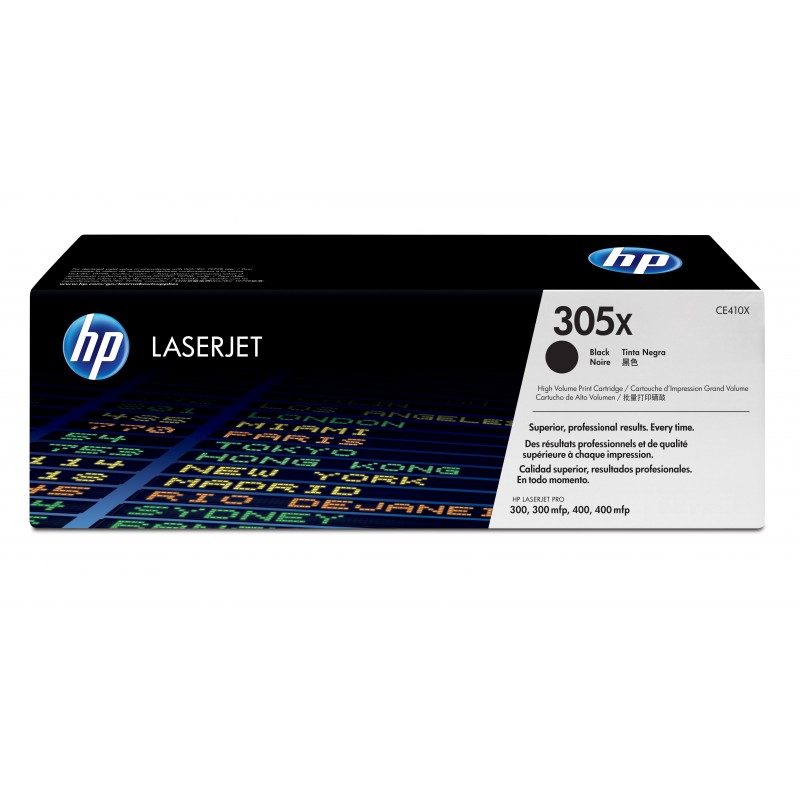 HP 305X Original LaserJet Tonerkartusche mit hoher Reichweite, Schwarz