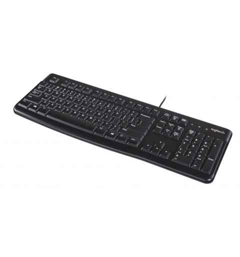 Logitech Keyboard K120 for Business Tastatur USB QWERTY US International Schwarz