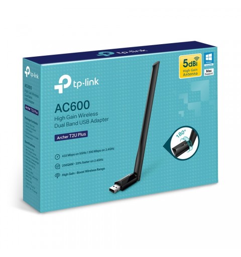 TP-Link Archer T2U Plus Internal WLAN 600 Mbit s