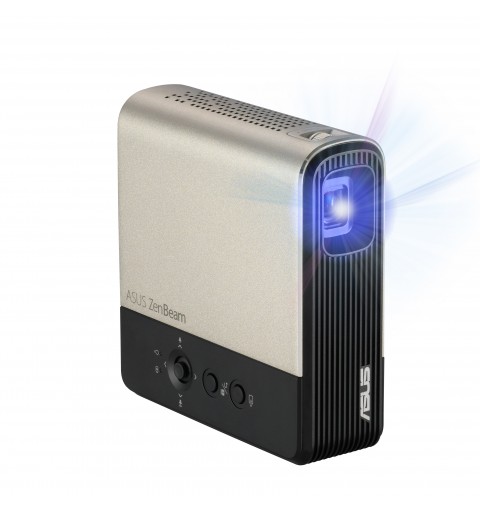 ASUS ZenBeam E2 data projector Standard throw projector 300 ANSI lumens DLP WVGA (854x480) Black, Gold