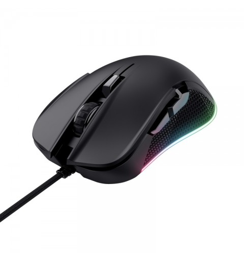 Trust GXT 922 YBAR mouse Mano destra USB tipo A Ottico 7200 DPI