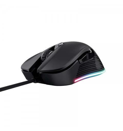 Trust GXT 922 YBAR mouse Mano destra USB tipo A Ottico 7200 DPI