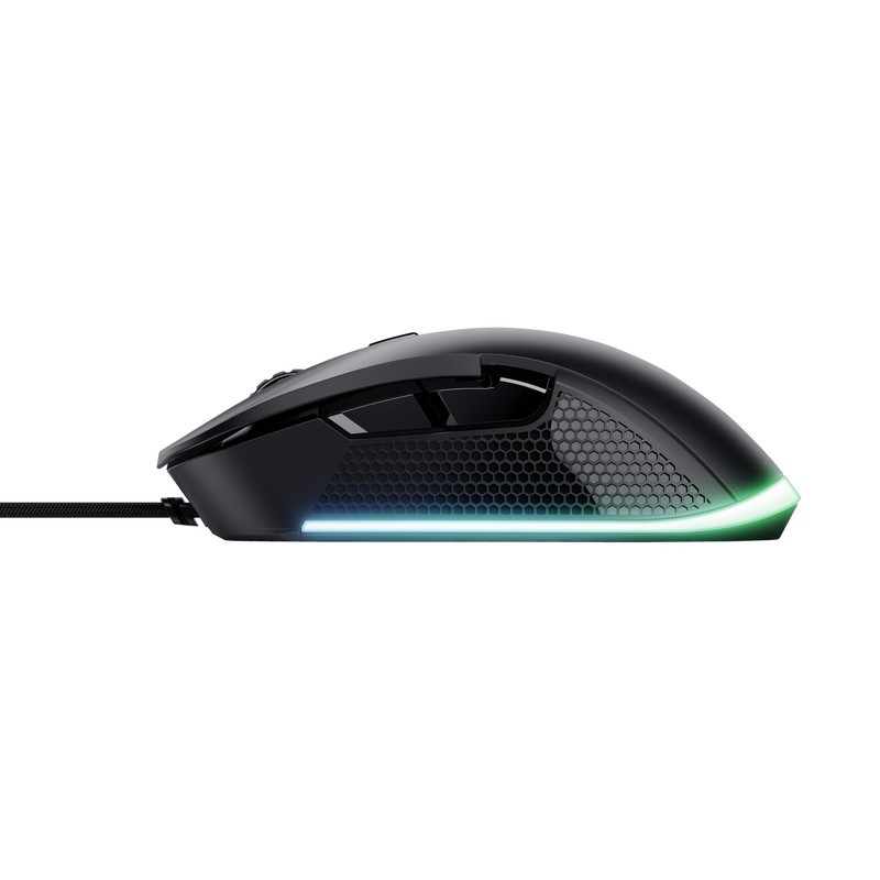 Trust GXT 922 YBAR mouse Mano destra USB tipo A Ottico 7200 DPI